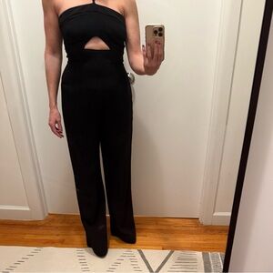 Intermix Elegant Black Jumpsuit, size 8 NWT